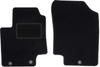 Black Front Floor Mats For: Hyundai I20 I Hatchback (2008-2014)