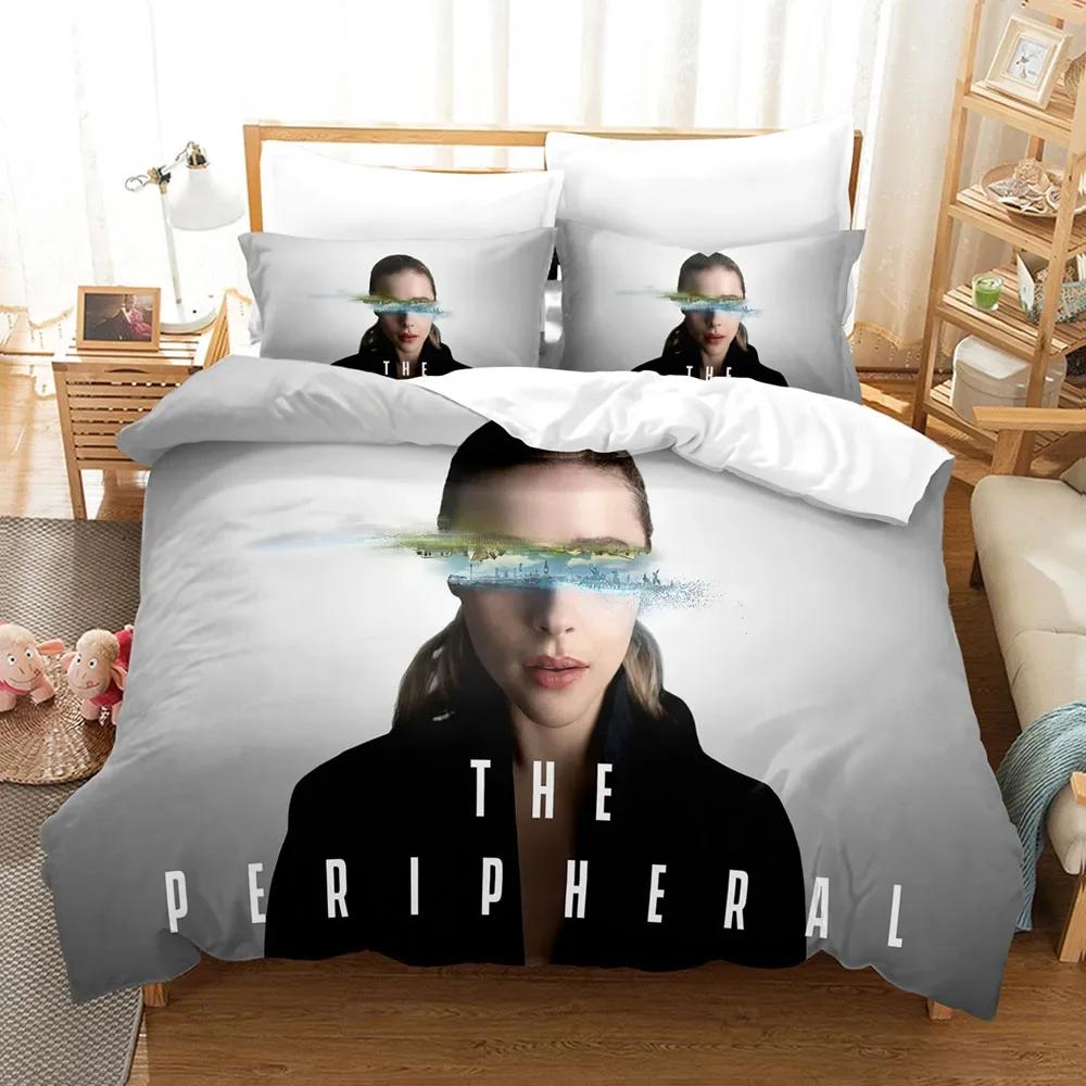 

3D Printed Peripheral Bedding Set Duvet Cover 3Pcs Cover Single Twin Quilt Adult Kids Bedclothes Cover Home Textile 70x133cm 3pcs