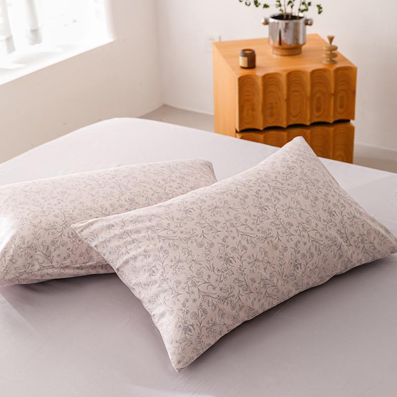 2pcs Pillowcase 100% Cotton Pillow Cover Printed Pillowslip for Home Bed 48x74cm Cushion Cover Soft Pillow Sham Capa De Almofada