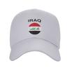 New Iraq Flag Baseball Cap Unisex Style Trucker Hat  Outdoor Golf Adjustable Sun Hats