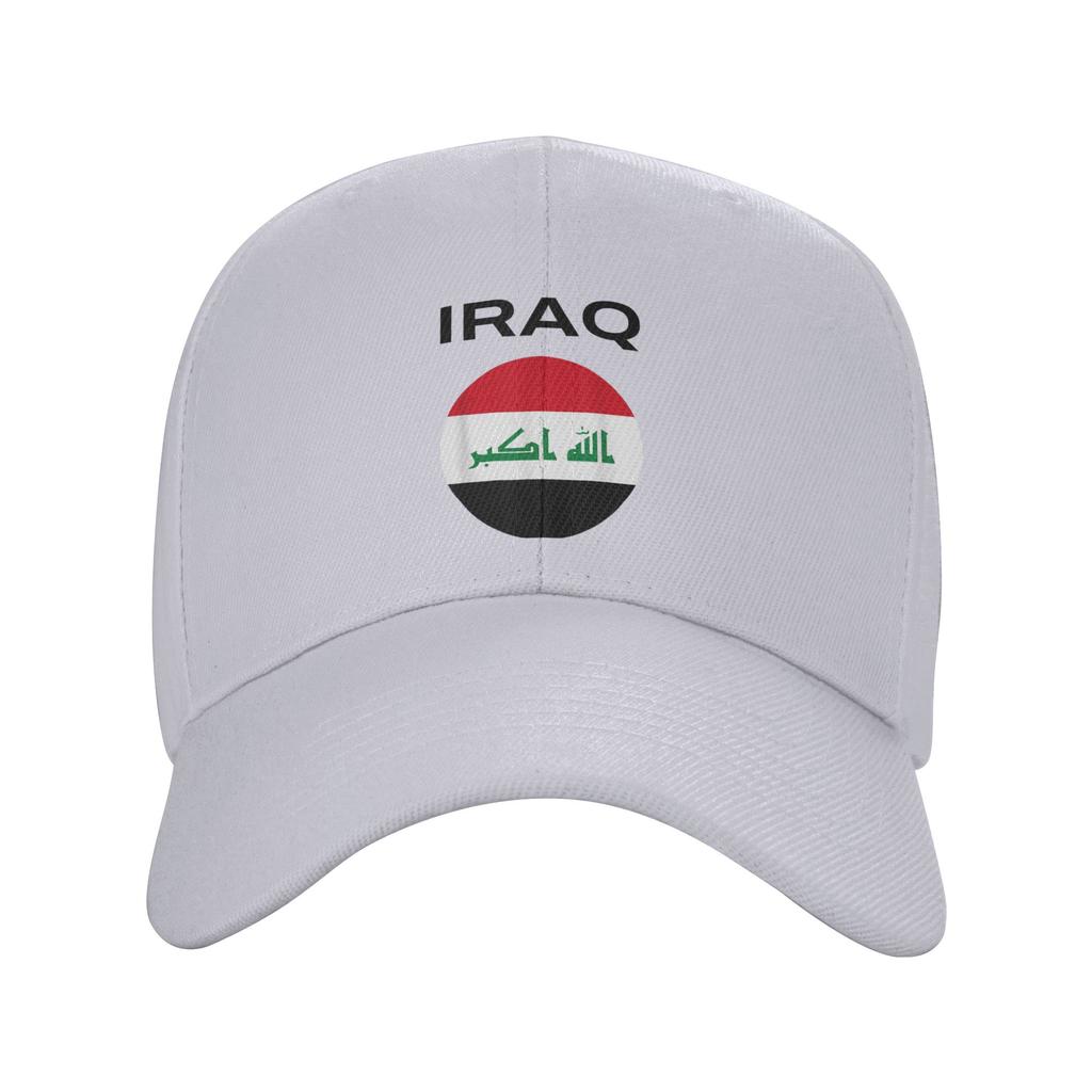 New Iraq Flag Baseball Cap Unisex Style Trucker Hat Outdoor Golf Adjustable Sun Hats
