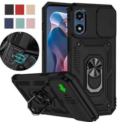 Armor Case For Motorola Moto G85 G04 G14 G24 G34 G54 G84 G13 G23 G53 G73 G22 G32 G52 Cover Ring Magnetic Holder Coque Funda