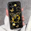 Fashion Letter Butterfly Pattern Phone Case For Honor 400 300 200 Pro Lite Smart 50S 30S 20S 20i 10i Soft Clear Back Cover For Honor Cellphone Casing