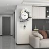 Silent Wall Clock, WM863 (42*70cm), High-End Design for Living Room, Home, Restaurant, or Sofa, Modern, Simple, and Fashionable, Creative Wall Clock