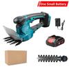 21v Cordless Electric Grass Shears 2 IN 1 Rechargeable Handheld Grass Cutter Portable Garden Hedge Trimmer