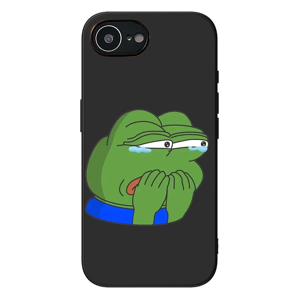 Sad Frog Pepe Funny Cute Phone Cover for Samsung Galaxy A05 A06 A14 A50 A51 A52 A12 A13 A23 A70 A07 A25 A26 M53 A56 Soft Case