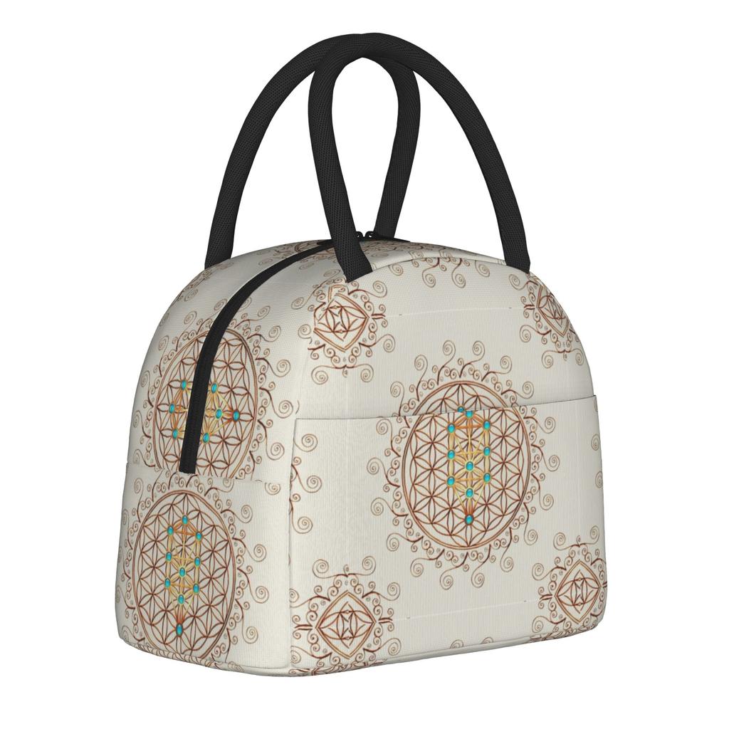 Tree of Life Insulated Lunch Bags Thermal Bag Reusable,Lunch Container Ragnar Lagertha Large Tote Lunch Box Food Handbags
