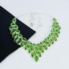 Amazing Chrysolite Gemstone Handmade 925 Sterling Silver Necklace, Chrysolite Silver Necklace For Wife, Unisex Necklace, Engagement Gift