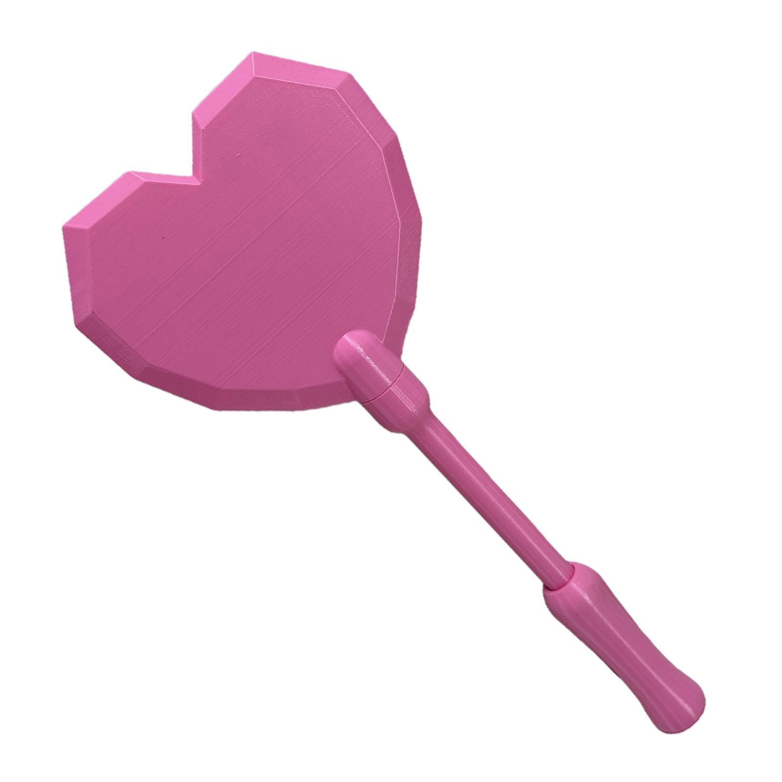 

3D-печатный держатель для карт с функцией Tap to Pay в виде волшебной палочки, держатель для бесконтактных платежных карт в форме сердца, забавный элемент домашнего декора, креативный подарок розовый