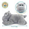 Tiger Tale Toys Huck the Hippo 12" Stuffed Animal