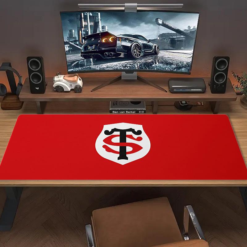 TS Shield Lace Solid Color Mouse Pad Large Gaming Table Cushion Non-slip Laptop Tablet Big Mousepad XXL Mat Mini PC Playmat With Lock edge
