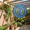 Hanging 3D Wind Spinner Metal Rotating Wind Chime Yard Art Hanging Wind Chime  Garden
