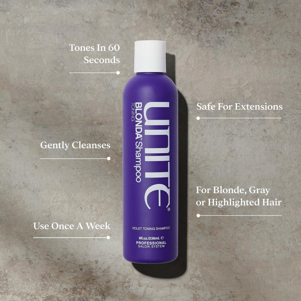 Unite Hair Blonda Szampon Tonujący 8.0 Oz