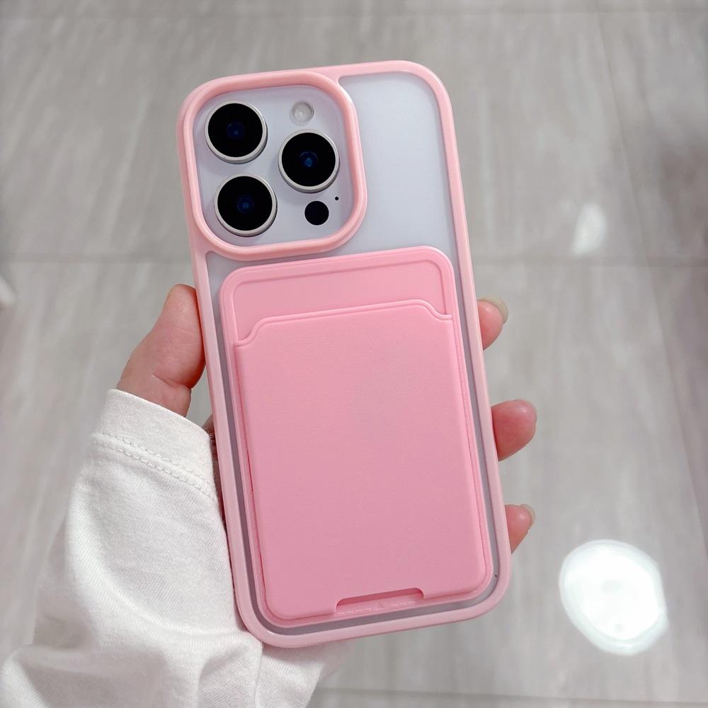 Luxury Candy Card Bag Wallet Phone Case For iPhone 17 16 15 14 13 12 11 Pro Max XS XR X 7 8 Plus Shockproof Bumper Cases Cover