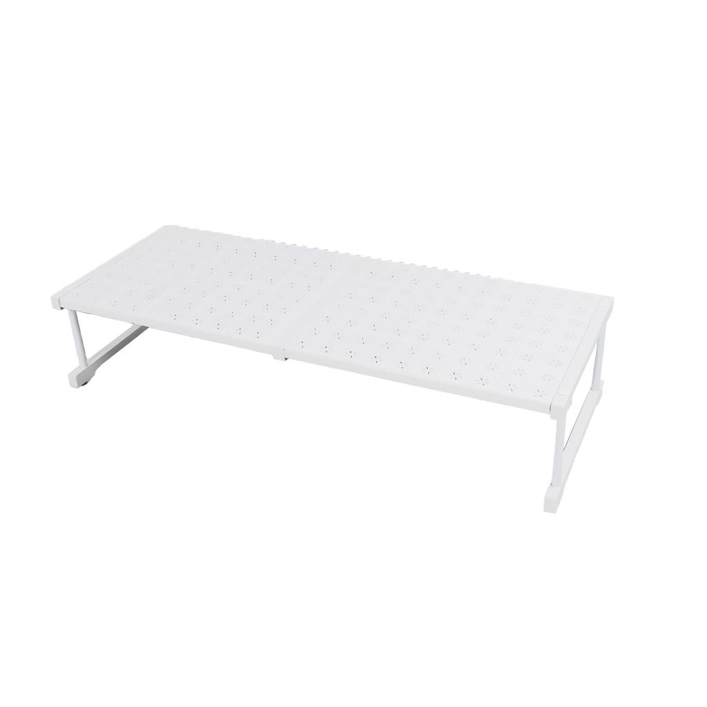 Expandable Closet Shelf Storage Rack Easy To Install High Load Bearing Capacity Space Saving