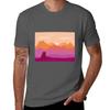 Lesbian Cat Landscape TShirt Casual Loose Fit Short Sleeve TShirt
