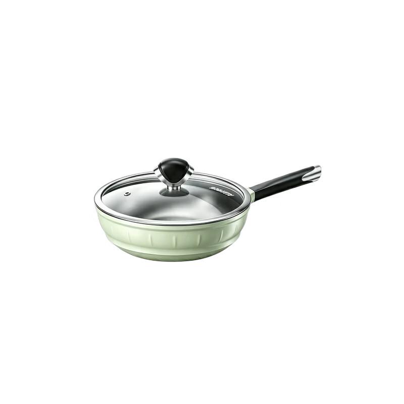 Aux 30cm Fine Iron Non-stick Wok