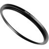 72-77mm Metal Step-Up/Down Ring Adapter Compatible with Mirrorless Cameras DSLR Lens, UV CPL ND Filter Thread Converter, Black