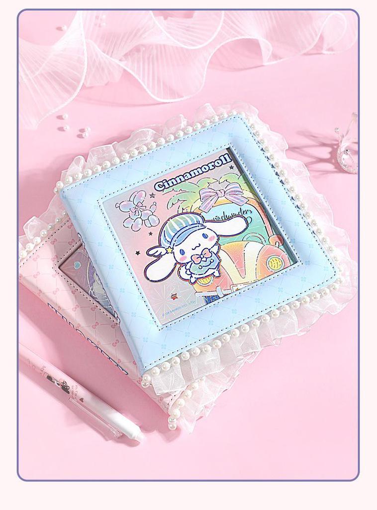 Sanrio Cartoon Notebook - 80 Sheets, Cute Designs featuring Pochacco, Kuromi, Hello Kitty
