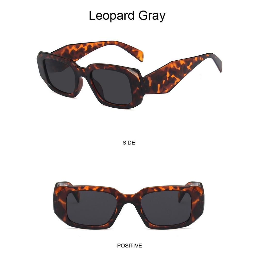 9 Farben Fashion Square Sonnenbrille Frau Marke Designer Persönlichkeit Unregelmäßige Vintage Sonnenbrille Weibliche Reise Retro