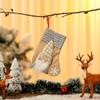 4 Pcs Lovely Christmas Hanging Socks Christmas Stockings Candy Gift Bag Christmas Decorations For Home Office Party