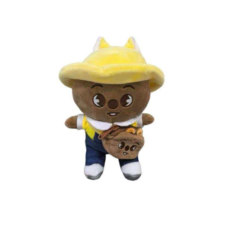 Stray Kids Plush Pendant: Cute SKZ Spring Kindergarten Card Holder Doll