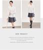 Nanyou Elegant French Petal Collar Women's Spring Shirt