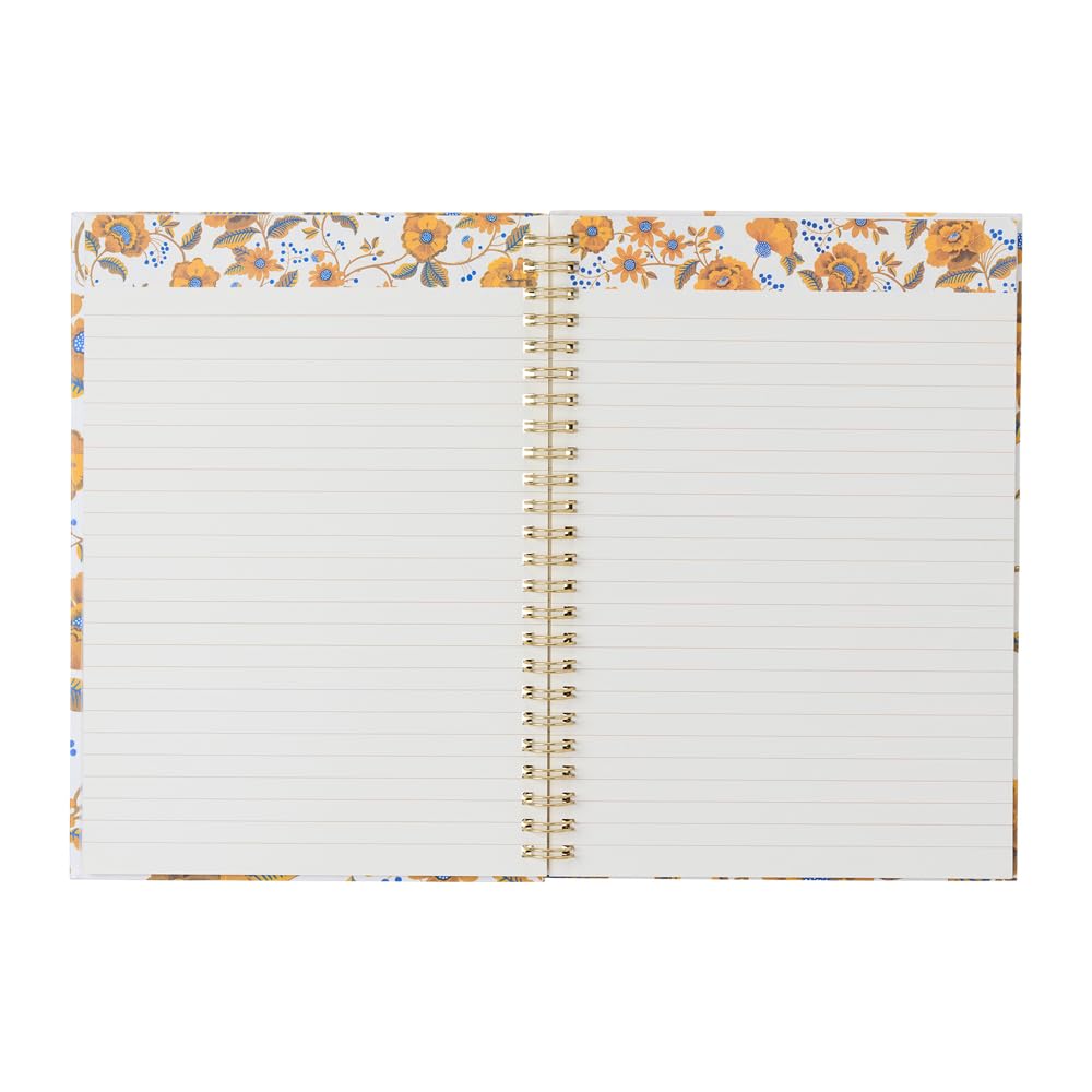 A5 Notebook by Paul Joe La Marks Folk & Puppetrie, Flowers, PAJ-NB23-IV