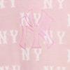 New MLB New York Yankees T Shirt Women's Pink 3FTSM0153-50PKM