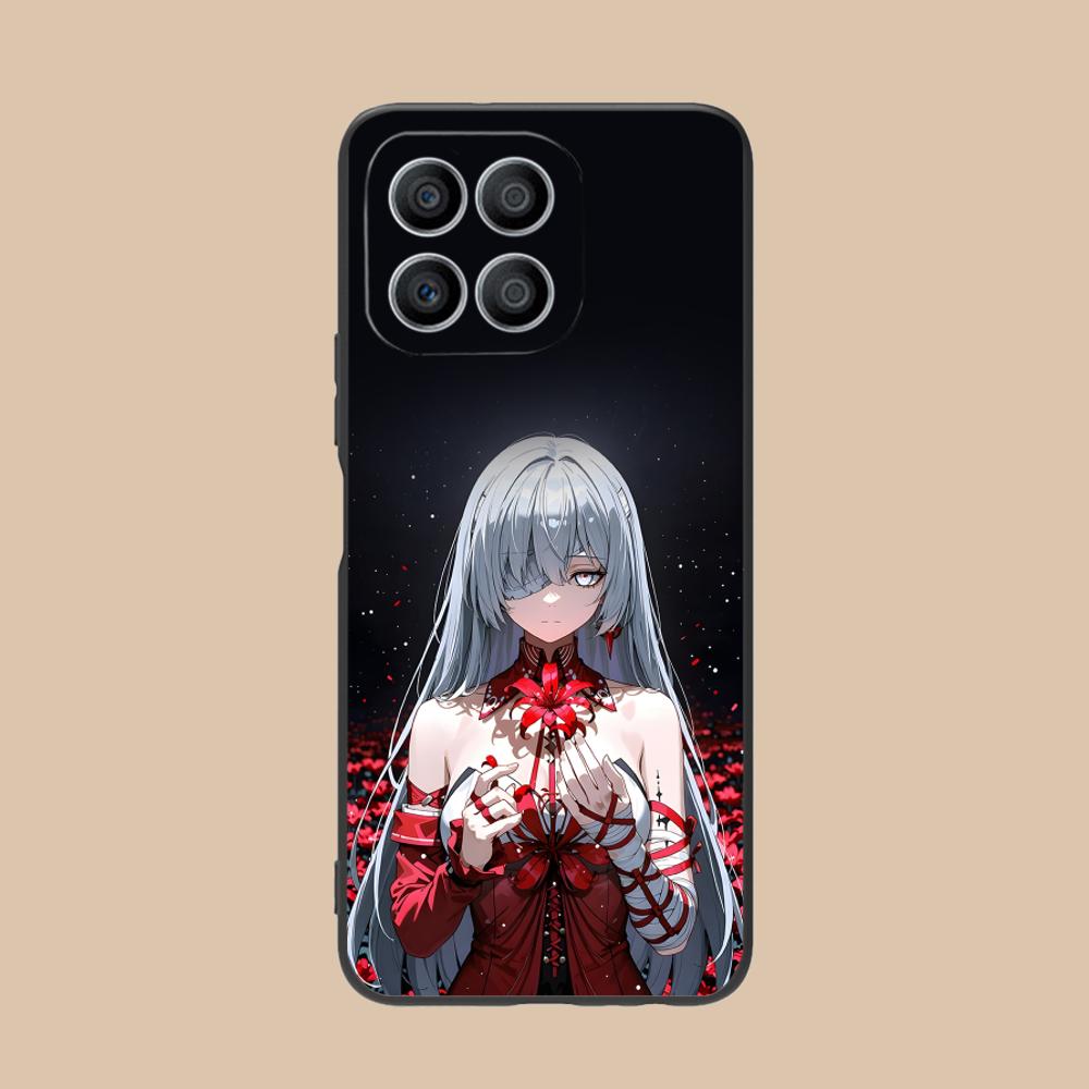 Wuthering Waves Phrolova Mattes Handyhülle für Honor 90 80 70 60 50 30 20 10 9 8 7 Pro S SE Lite 5G Druckabdeckung