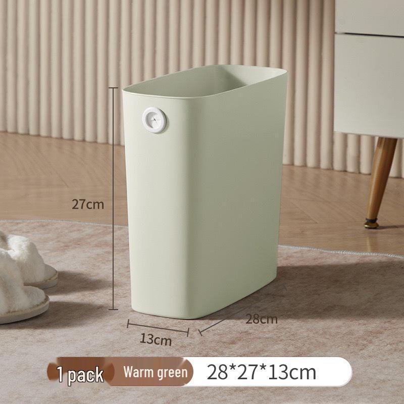 

High-End Simple Style Trash Can for Bathroom, Kitchen, Bedroom, or Living Room