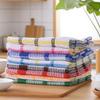 Kitchen cleaning cloths, highly absorbent, easy to wash, 5/10/12 sheets per pack, suitable for household dishwashing and table cleaning.Random color