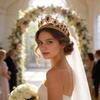 Elegant Bride Crown Headpiece With Water Crystal For Birthday Celebrations