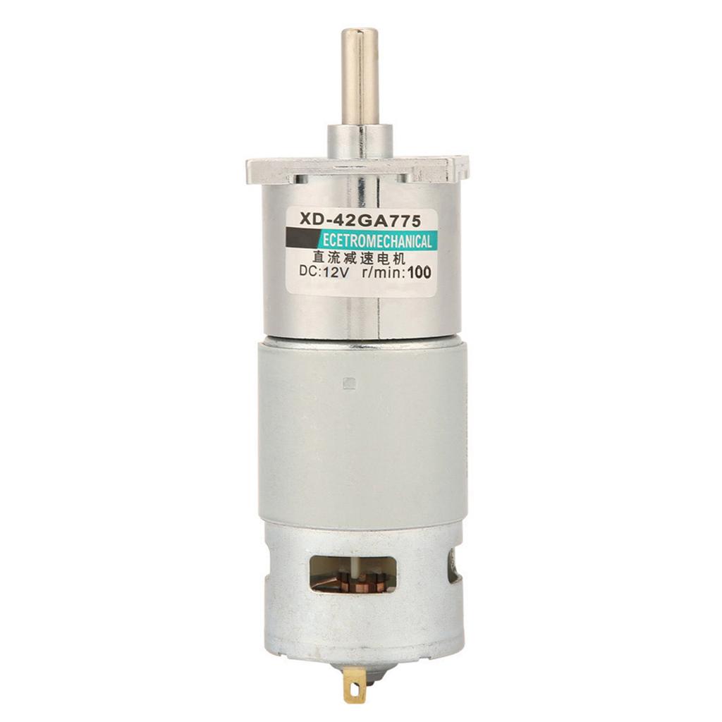 XD 42GA775 Micro DC Gear Motor Speed Regulation CW CCW DC Motor(100RPM12V)