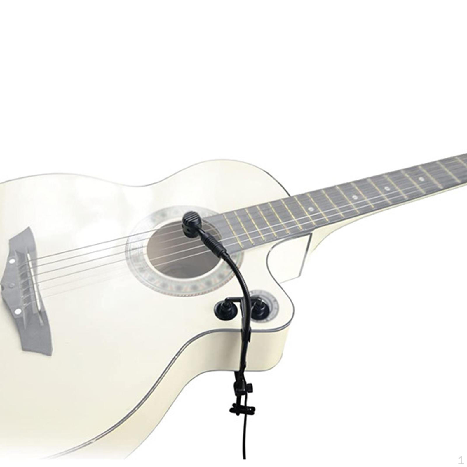 

Инструментальный микрофонный зажим-держатель регулируемый зажим для гитары для укулеле Adjustable 14cm