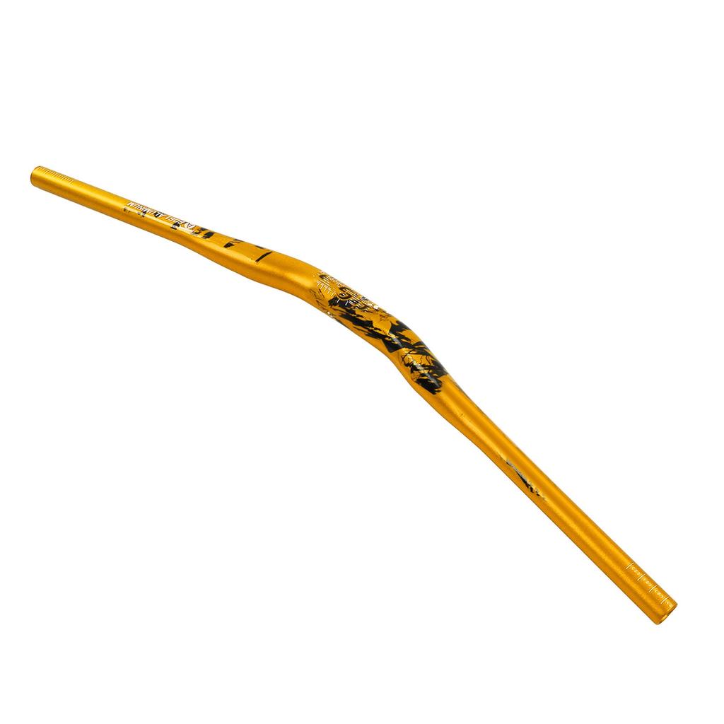 Guidão de Bicicleta Guidão Riser Bar Extra Longo Liga de Alumínio 31.8x720mm Para Ciclismo Amarelo