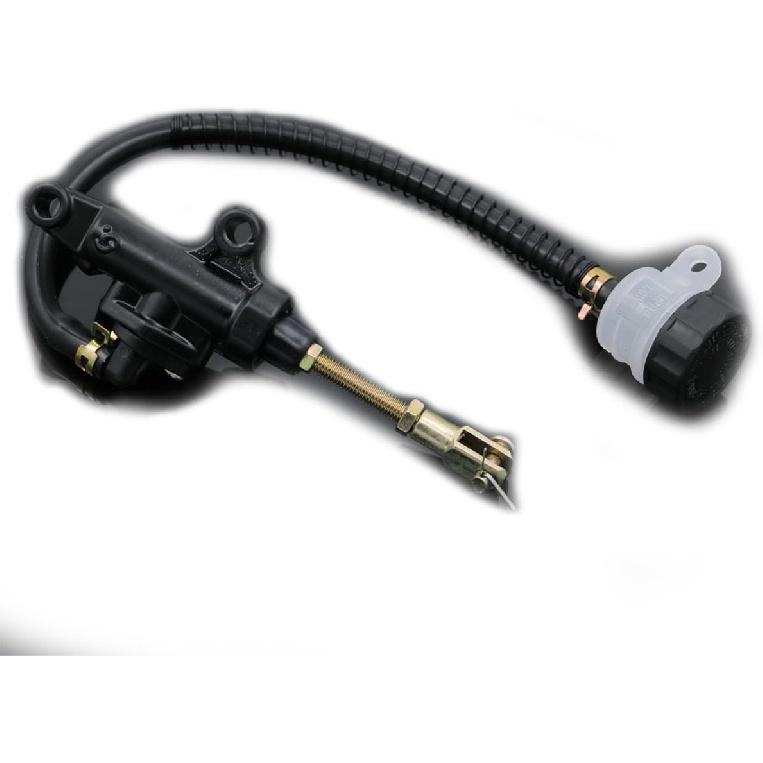 Motorcycle Rear Foot Brake Master Hydraulic Cylinder Pump With Reservoir For YAMAHA TZR250 FZR250 YZF R1 R6 1998 1999 2000 2001 2002 2003 2004 2005