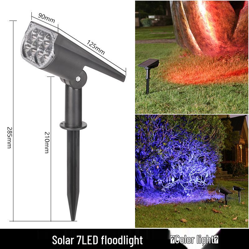 Dual-Use Outdoor Solar Spotlight: Super Bright Garden & Landscape Light