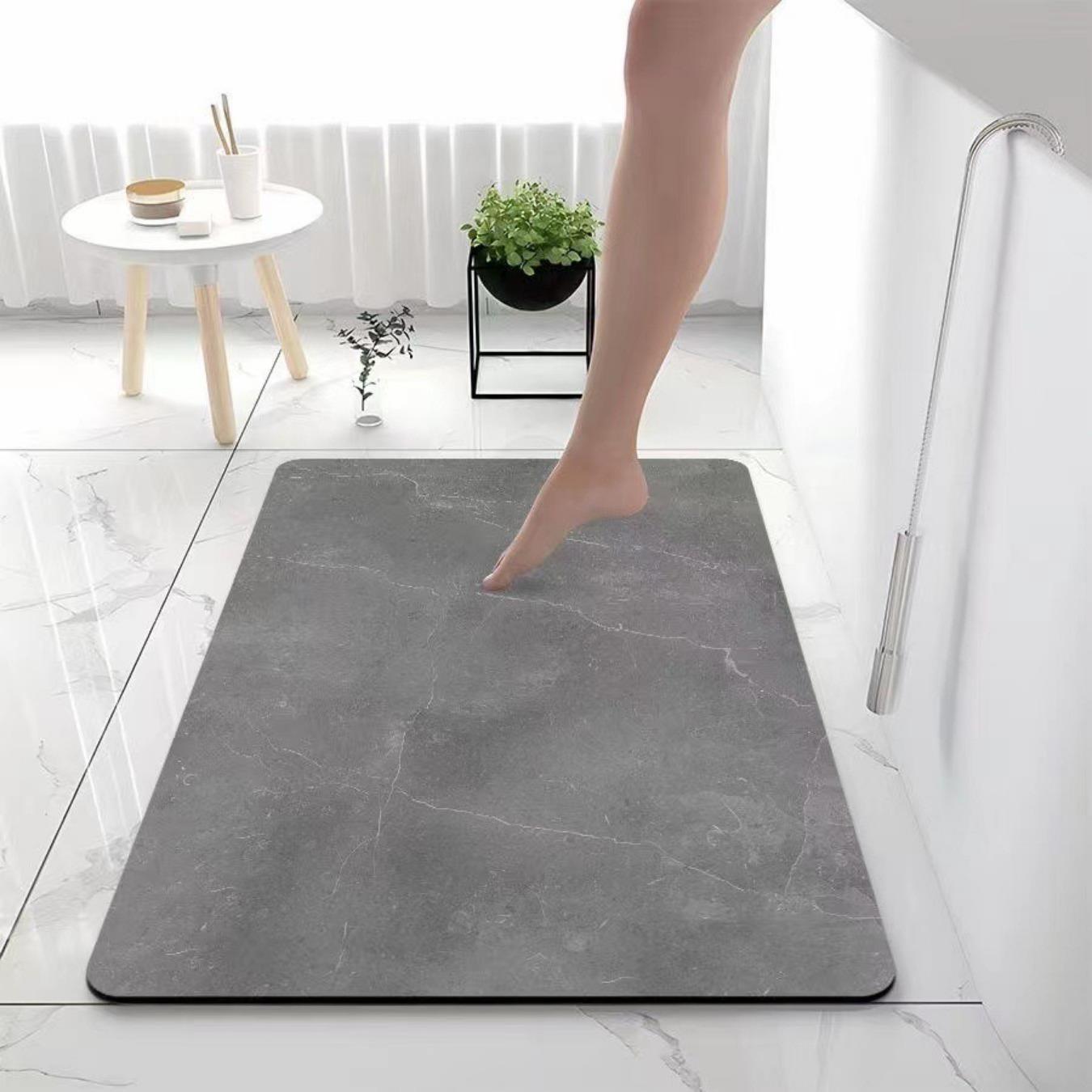 

Диатомовая печать в ванной комнате утолщающий коврик для ванной нескользящие ковры в умывальник ванная боковая половик душевая кабина коврик из пены с эффектом памяти 3D коврик 400mm*600mm