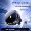 Magnetic Car Vent Phone Holder & 15W Wireless Charger with Retractable Cable