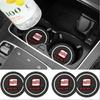 Für Seat Leon 5f Ibiza Arosa Ateca Altea FR Arona Cupra Toledo 1/2 Stück Auto Anti-Rutsch Silikon Pad Getränkehalter Becherhalter Untersetzer