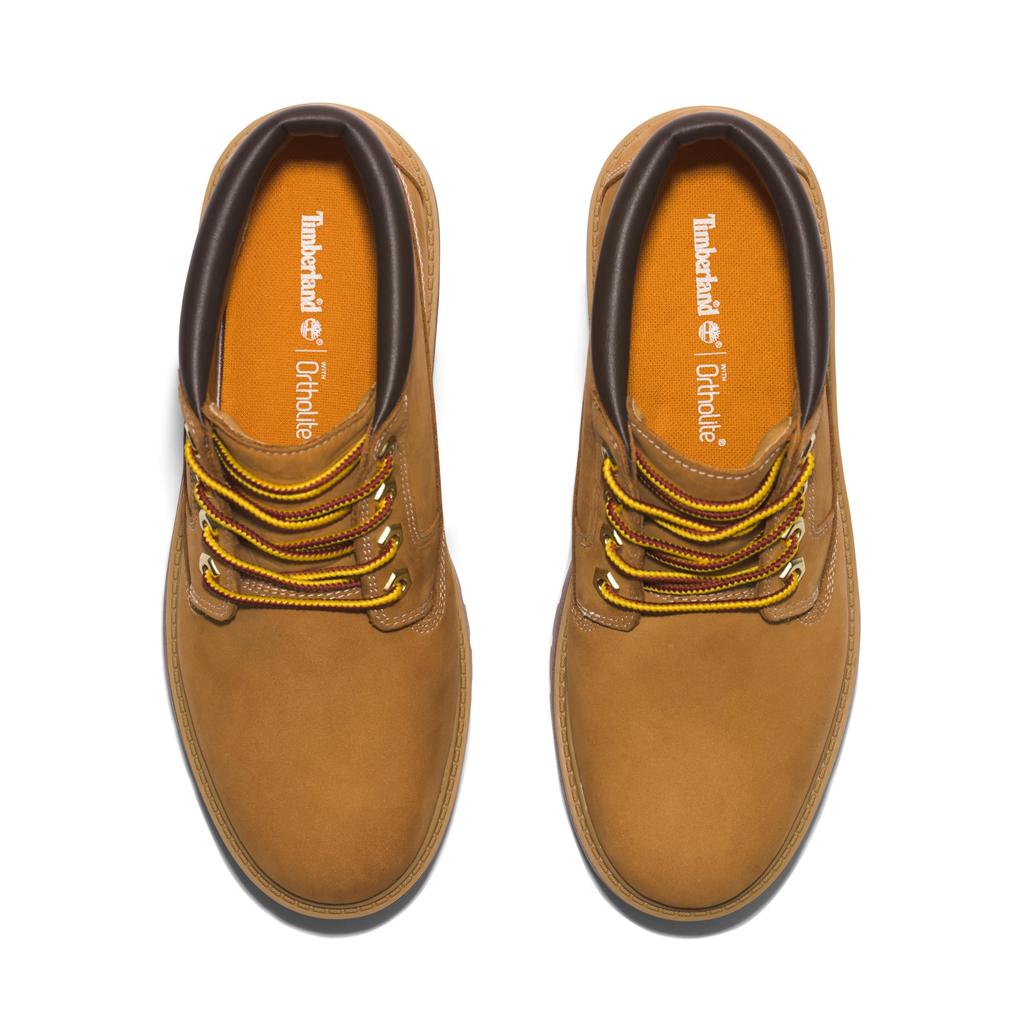 Timberland Stone Street Mid Waterproof Boots for Women TB1A5RF92311 Wheat Lace-up 8.0 / 25.0cm
