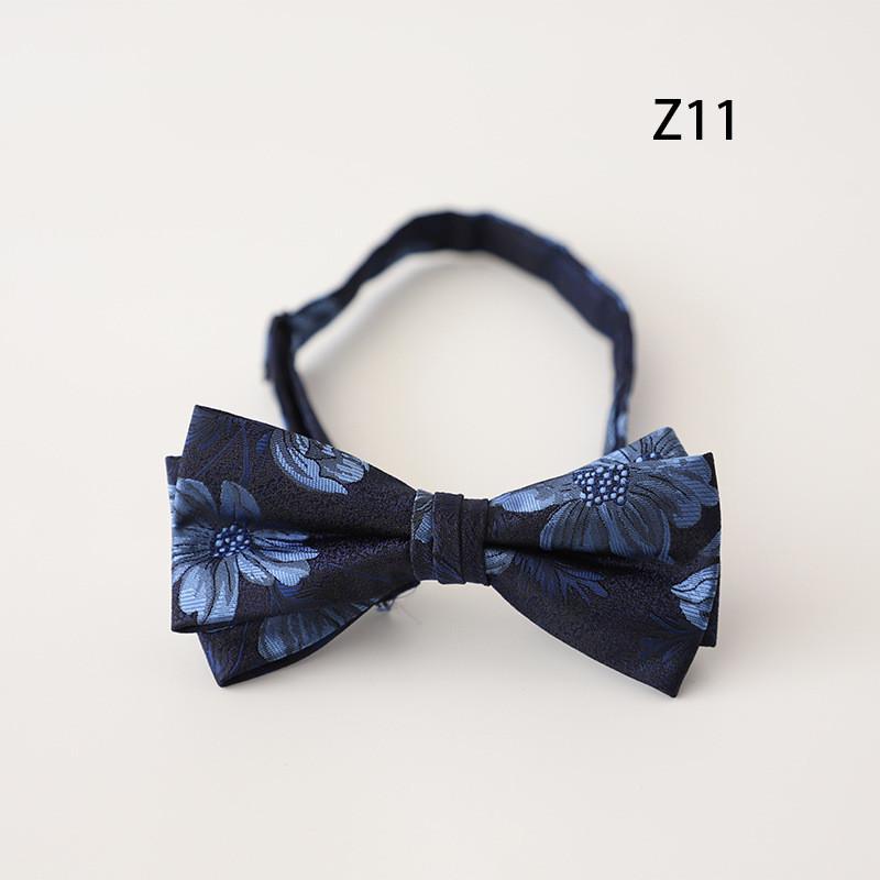 Klasyczny poliestrowy krawat w kwiaty dla mężczyzn, w formalnym stylu, na wesela