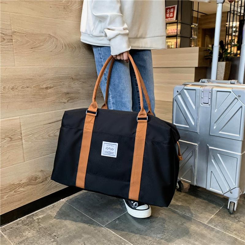 Travel Bag Men's Large Capacity Travel Lightweight Short-distance Handbag Duffel Bag Wet and Dry Storage Bag Women's
