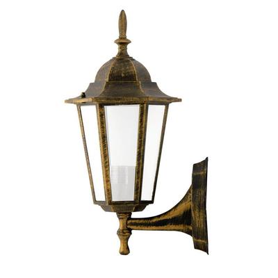 Retro Liguria E27 Ip43 Patina Wall Light for Garden Facade Goldlux 201959