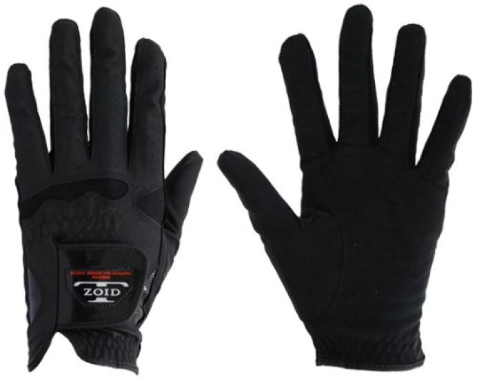 Mizuno Golf Left Size L T-ZOID Glove, Hand, 45GO40610, Black, (25-26cm)