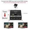 4K HDMI Switcher: Dual-Input, Single-Output HD Audio/Video Converter