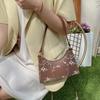 Elegant Casual Small Handbag Flower Purse Wallets For Girls Mini Messenger Bags Korean Handbag Women Underarm Bag Shoulder Bags