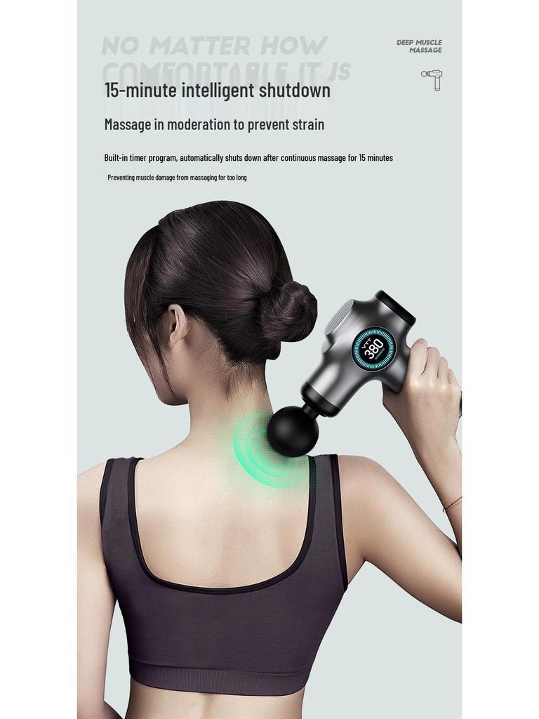 אקדח עיסוי VTT - דגם 99, אקדח עיסוי מקצועי להרפיית שרירים 99 הילוכים