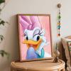 Disney Daisy Duck Oil Paint by Numbers Painting Kit Handmade Diy Home Decor Gifts Wall Art Canvas Picture Crafts for Room Decor 130